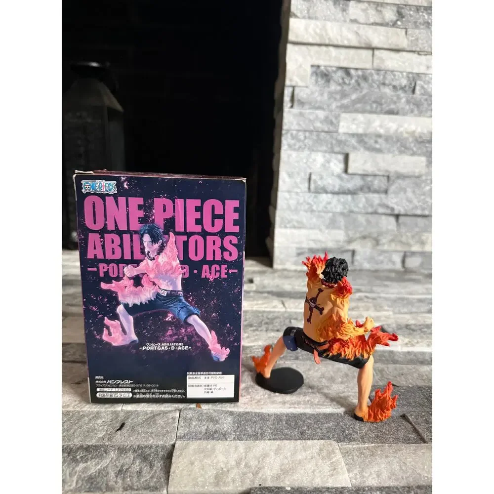 Banpresto One Piece Portgas D. Ace Figure Abilators Anime Collectible